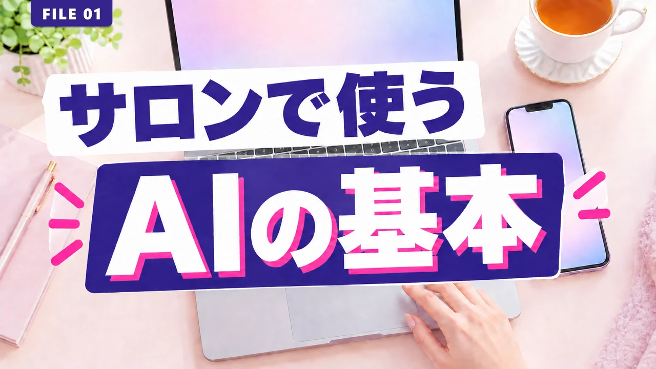 サロンで使うAIの基本